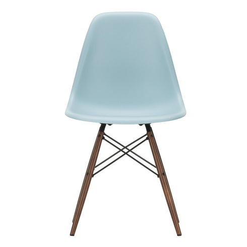 Cadeira Eames em Plástico DSW / Base dark maple